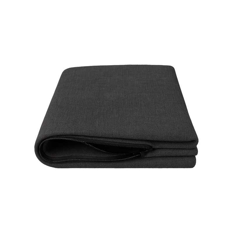 Housse pour coussin décoratif de palette, 40×40 cm, anthracite Housse pour coussin décoratif de palette, 40×40 cm, anthracite