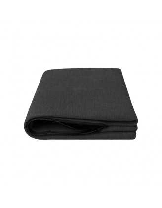 Housse pour coussin décoratif de palette, 40×40 cm, anthracite