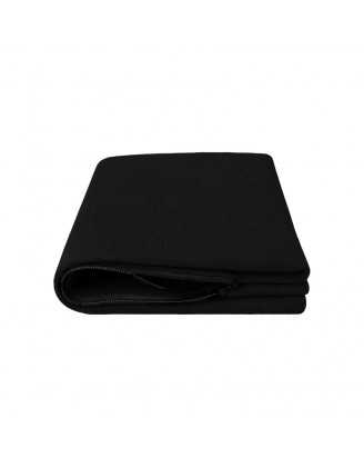 Housse pour coussin décoratif de palette, 40×40 cm, noir