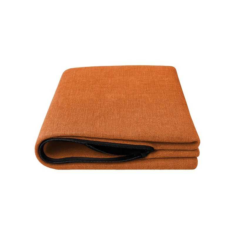 Housse pour coussin décoratif de palette, 40×40 cm, orange Housse pour coussin décoratif de palette, 40×40 cm, orange
