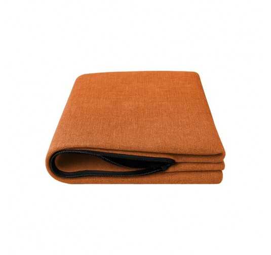 Housse pour coussin décoratif de palette, 40×40 cm, orange