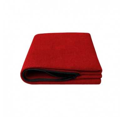 Housse pour coussin décoratif de palette, 40×40 cm, rouge