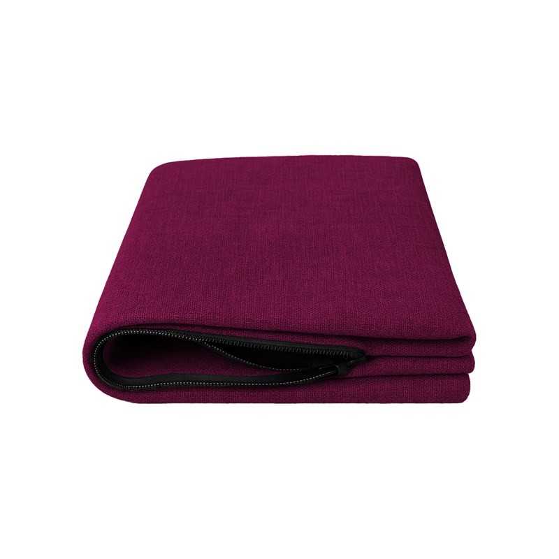 Housse pour coussin décoratif de palette, 40×40 cm, violet