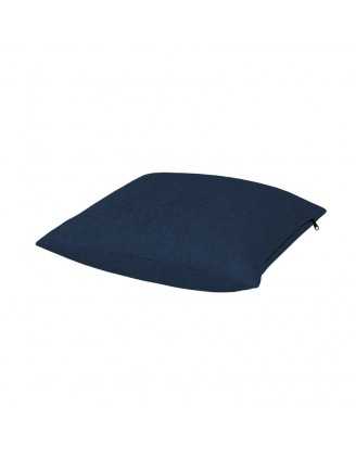 Housse pour coussin décoratif de palette, 40×40 cm, bleu foncé