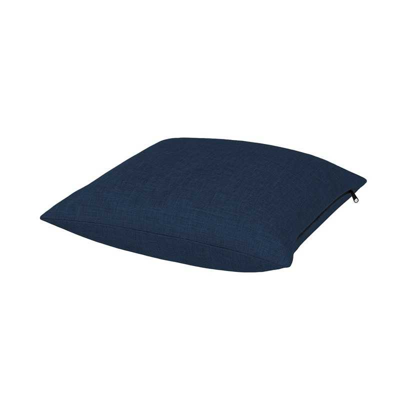 Coussin Décoratif pour Palette et Canapé de Jardin, 40x40 cm, Bleu Foncé