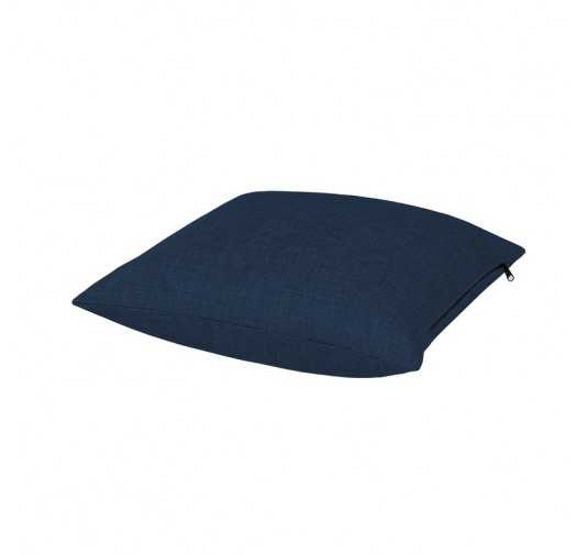 Coussin Décoratif pour Palette et Canapé de Jardin, 40x40 cm, Bleu Foncé