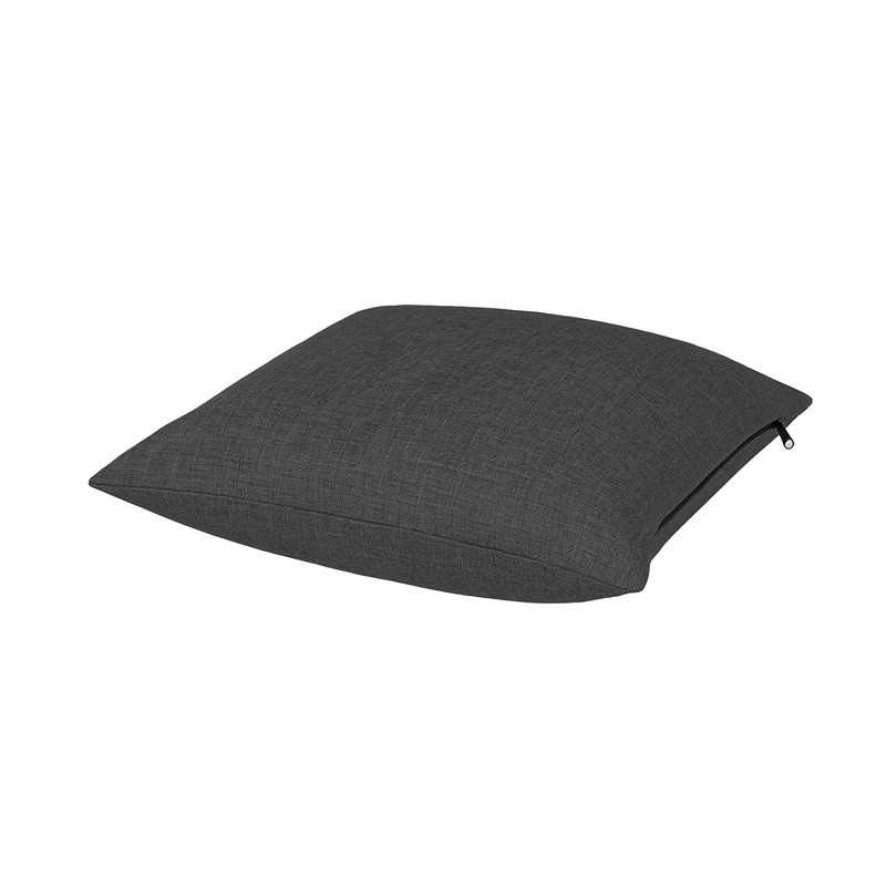 Petit Coussin Décoratif pour Palette et Canapé de Jardin, 40x40 cm, Anthracite