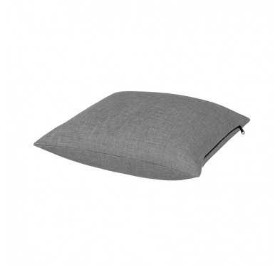 Petit Coussin Décoratif pour Palette et Canapé de Jardin, 40x40 cm, Gris