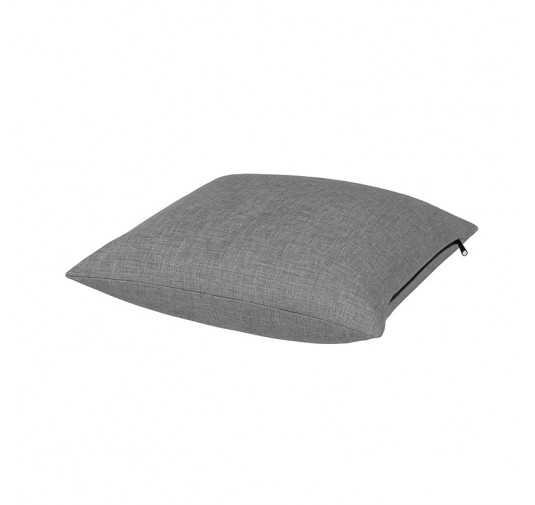 Petit Coussin Décoratif pour Palette et Canapé de Jardin, 40x40 cm, Gris