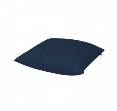 Petit Coussin Décoratif pour Palette et Canapé de Jardin, 40x40 cm, Bleu Foncé