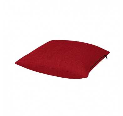 Coussin Décoratif pour Palette et Canapé de Jardin, 40x40 cm, Rouge