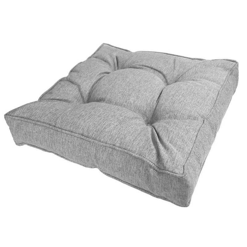 Coussin de Siège de Chaise de Jardin Gris 40x40