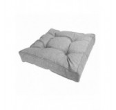 Coussin de Siège de Chaise de Jardin Gris 40x40