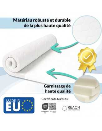 Matelas Topper H3 160x200x5 cm