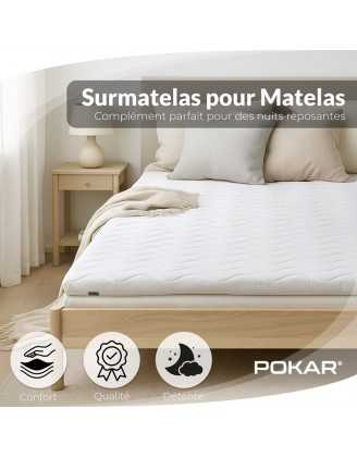 Matelas Topper H3 160x200x5 cm