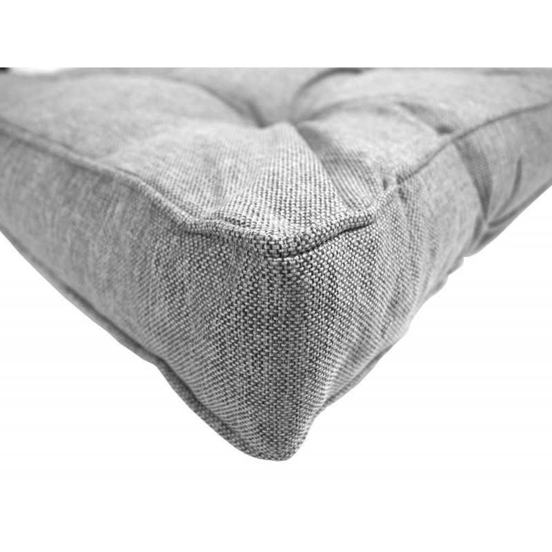 Lot De 4 Coussins D'extérieur - Coussins De Canapé - Coussins De Canape Coussins De Siege Pour Interieur Et Exterieur Gris 50x50 Cm Tissu 6740841a803a0e92edcc743b