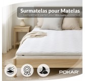 Matelas Topper H3 140x200x5 cm