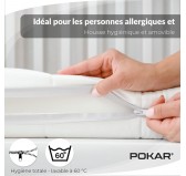 Matelas Topper H3 140x200x5 cm