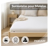 Surmatelas PREMIUM 130x190x8 cm