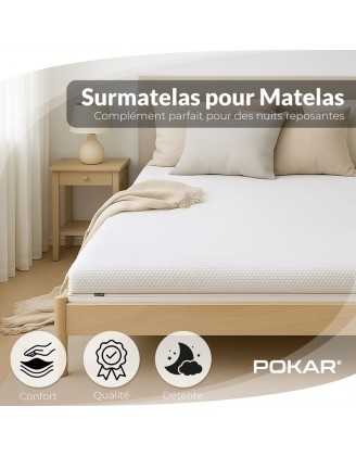 Surmatelas PREMIUM 130x200x8 cm