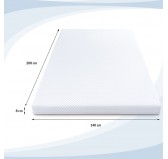 Surmatelas PREMIUM 140x200x8 cm