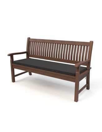 Coussin banquette, banc et balançoire 180x40x5 cm – Anthracite – Intérieur & extérieur