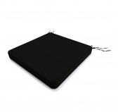 Galette de chaise 60x60x5 cm – Noir – Coussin pour banquette et banc – Intérieur & extérieur Galette de chaise 60x60x5 cm – Noir – Coussin pour banquette et banc – Intérieur & extérieur