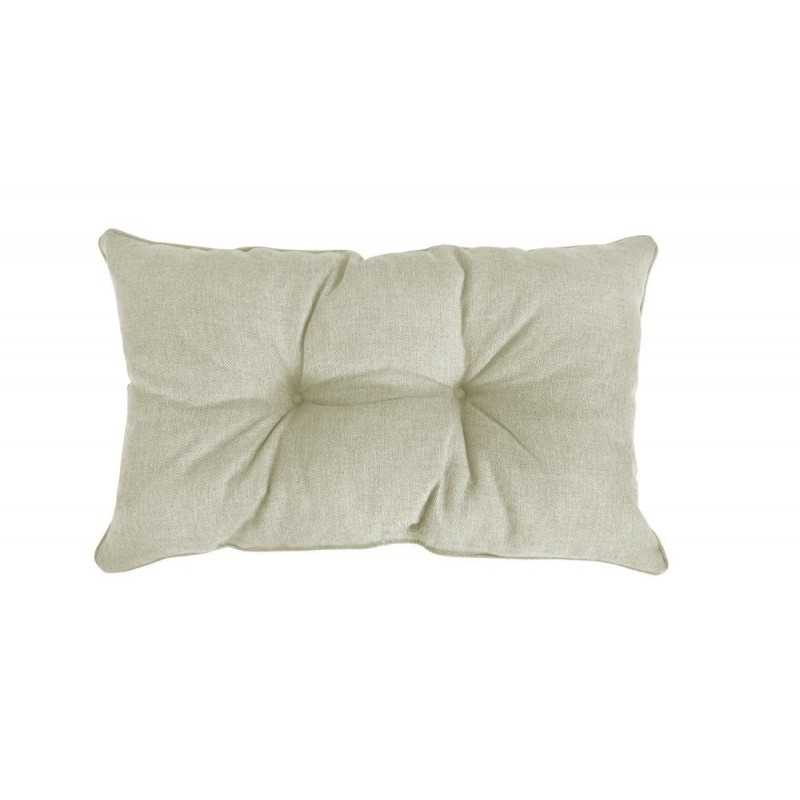 Coussin de Dossier de Chaise de Jardin Beige 50x40