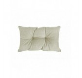 Coussin de Dossier de Chaise de Jardin Beige 50x40