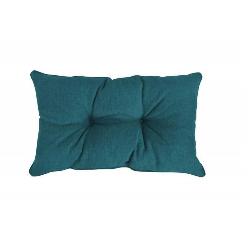 Coussin de Dossier de Chaise de Jardin Vert Foncé 60x40