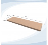 Coussin banquette, banc et balançoire 170x40x5 cm – Beige – Intérieur & extérieur