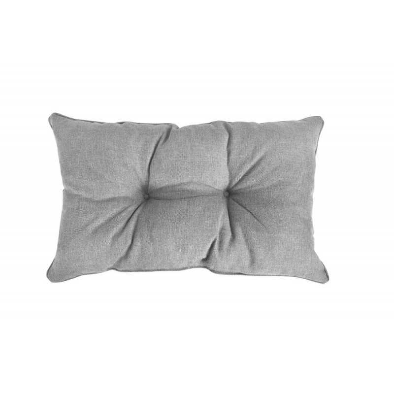 Coussin de Dossier de Chaise de Jardin Gris 50x40