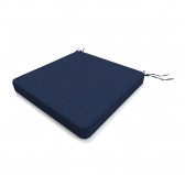 Galette de chaise 60x60x5 cm – Bleu Foncé – Coussin pour banquette et banc – Intérieur & extérieur