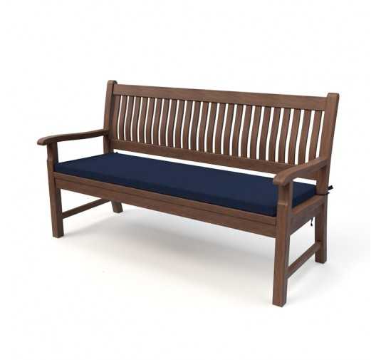 Coussin banquette, banc et balançoire 150x40x5 cm – Bleu Foncé – Intérieur & extérieur