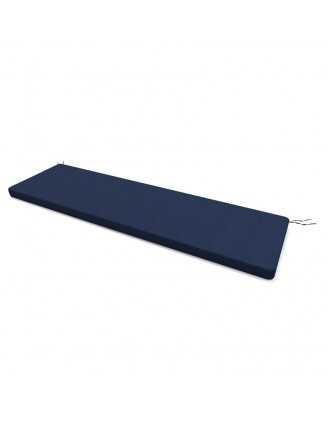 Coussin banquette, banc et balançoire 160x50x5 cm – Bleu Foncé – Intérieur & extérieur