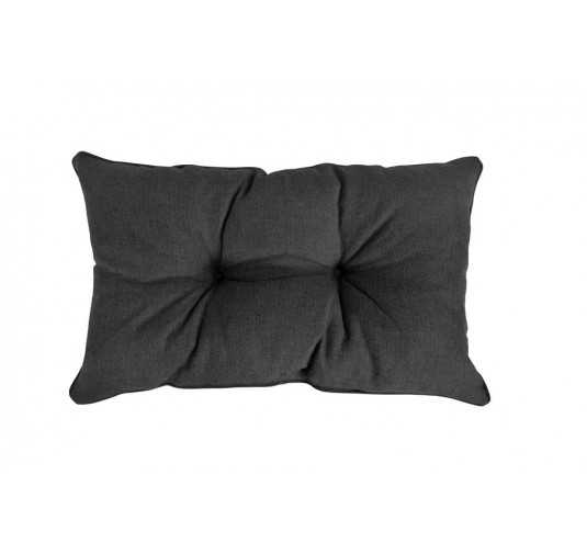 Coussin de Dossier de Chaise de Jardin Anthracite 60x40