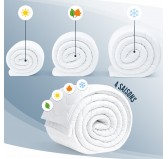 Couette hypoallergénique été 155x200 Couette hypoallergénique été 155x200