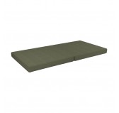 Matelas pliable 160×80×8 cm pour canapé modulable enfant en velours côtelé, couleur Pois de Printemps