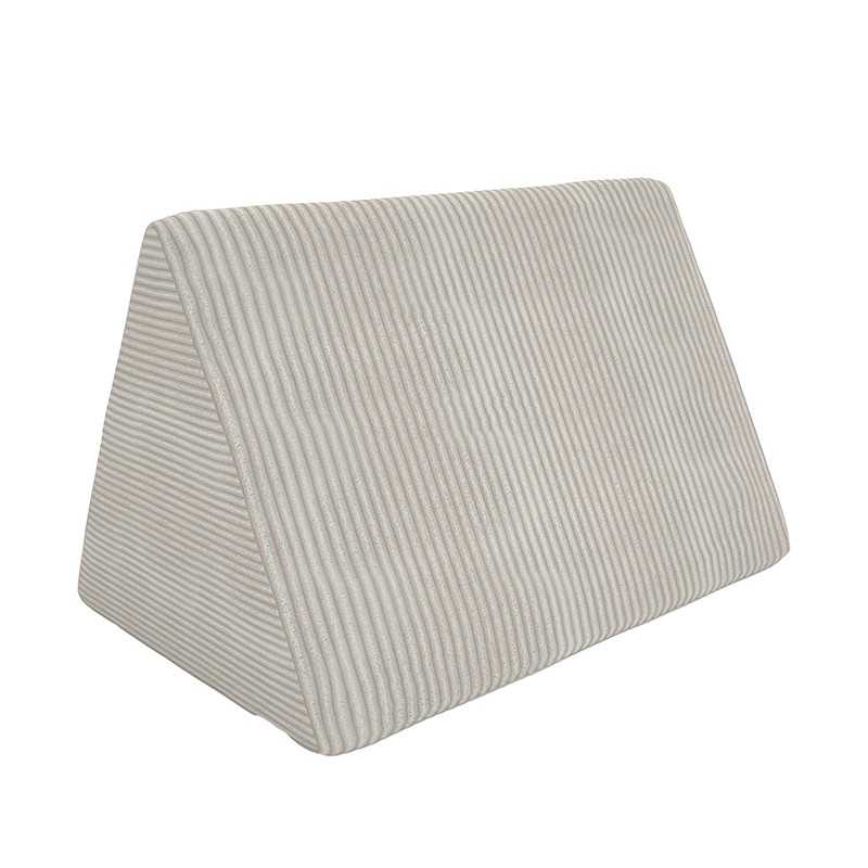 Coussin triangulaire 55×35×35 cm pour canapé modulable enfant en velours côtelé, couleur Crépuscule Sablé Coussin triangulaire 55×35×35 cm pour canapé modulable enfant en velours côtelé, couleur Crépuscule Sablé