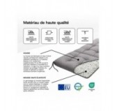 Set de 4 Coussins Chaise Jardin Dossier Haut | Imperméables | 120x50x10 cm | Anthracite Set de 4 Coussins Chaise Jardin Dossier Haut | Imperméables | 120x50x10 cm | Anthracite