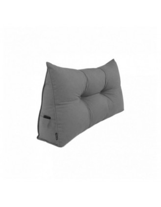 Coussin Dossier Canapé et Lit | Coussin de Lecture | 70x50x20 cm | Gris