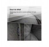 Coussin Dossier Canapé et Lit | Coussin de Lecture | 70x50x20 cm | Gris Coussin Dossier Canapé et Lit | Coussin de Lecture | 70x50x20 cm | Gris