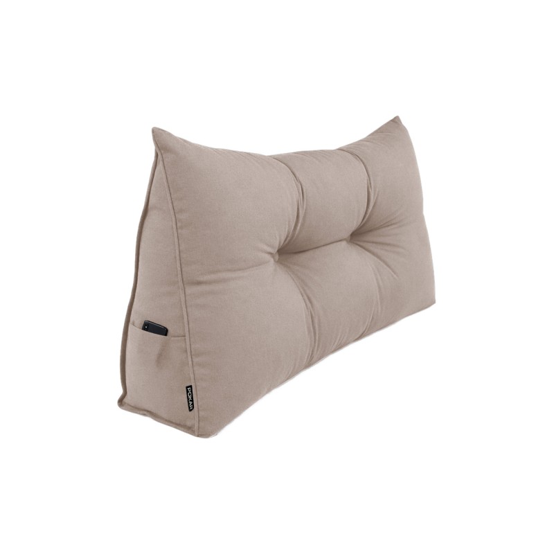 Coussin Dossier Canapé et Lit | Coussin de Lecture | 70x50x20 cm | Beige Coussin Dossier Canapé et Lit | Coussin de Lecture | 70x50x20 cm | Beige