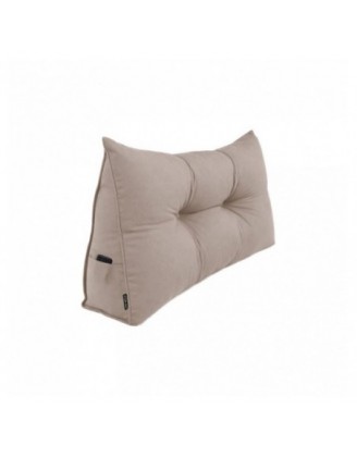 Coussin Dossier Canapé et Lit | Coussin de Lecture | 70x50x20 cm | Beige