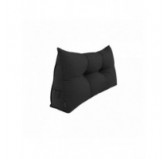 Coussin Dossier Canapé et Lit | Coussin de Lecture | 70x50x20 cm | Noir Coussin Dossier Canapé et Lit | Coussin de Lecture | 70x50x20 cm | Noir