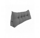 Coussin Dossier Canapé et Lit | Coussin de Lecture | 200x50x20 cm | Gris Coussin Dossier Canapé et Lit | Coussin de Lecture | 200x50x20 cm | Gris