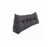Coussin Dossier Canapé et Lit | Coussin de Lecture | 180x50x20 cm | Anthracite Coussin Dossier Canapé et Lit | Coussin de Lecture | 180x50x20 cm | Anthracite