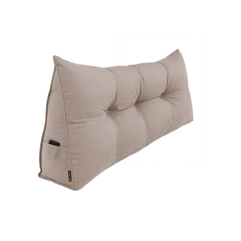 Coussin Dossier Canapé et Lit | Coussin de Lecture | 140x50x20 cm | Beige Coussin Dossier Canapé et Lit | Coussin de Lecture | 140x50x20 cm | Beige