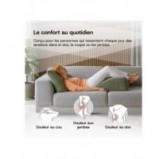 Coussin de Dossier en Velours Côtelé | Coussin de Lecture pour Lit et Canapé | 200x50x20 cm | Bleu foncé Coussin de Dossier en Velours Côtelé | Coussin de Lecture pour Lit et Canapé | 200x50x20 cm | Bleu foncé