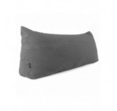 Coussin de Dossier en Velours Côtelé | Coussin de Lecture pour Lit et Canapé | 150x50x20 cm | Gris foncé Coussin de Dossier en Velours Côtelé | Coussin de Lecture pour Lit et Canapé | 150x50x20 cm | Gris foncé